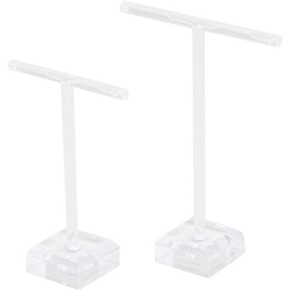 jewelry pouches, bags 2pcs acrylic earring holders t-bar display stand tree necklace earrings bracelet holder, Pink;blue
jewelry pouches, bags 2pcs acrylic earring holders t-bar display stand tree necklace earrings bracelet holder, Pink;blue