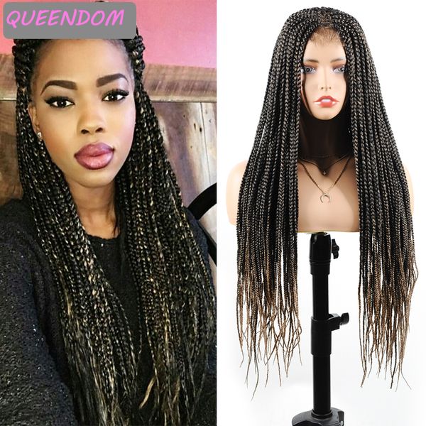 30 blonde box braid lace front wig ombre synthetic box braids 4x4 lace wigs dark red heat resistant long box braided lace wig, Black
30 blonde box braid lace front wig ombre synthetic box braids 4x4 lace wigs dark red heat resistant long box braided lace wig, Black