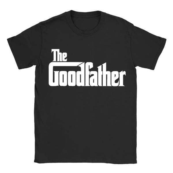 the goodfather t-shirt father's day gift present funny spoof parody tee, White;black
the goodfather t-shirt father's day gift present funny spoof parody tee, White;black