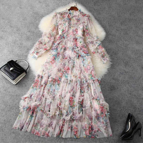 dresses european and american women's clothing 2021 spring long sleeve printed fashion mesh pleated dress nm8z, Black;gray
dresses european and american women's clothing 2021 spring long sleeve printed fashion mesh pleated dress nm8z, Black;gray