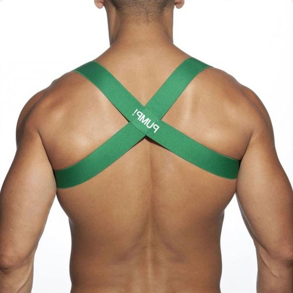 underpants tanks elastic band harness men shoulder straps chest cross belt bondage muscle halter club party costume bodysuite, Black;white
underpants tanks elastic band harness men shoulder straps chest cross belt bondage muscle halter club party costume bodysuite, Black;white
