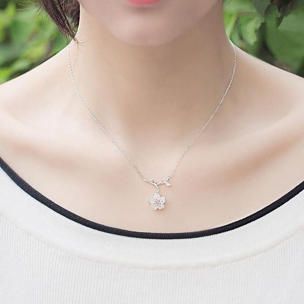 pendant necklaces fashion sakura flower zircon & pendants cherry blossoms jewelry for diy necklace bracelet making, Silver
pendant necklaces fashion sakura flower zircon & pendants cherry blossoms jewelry for diy necklace bracelet making, Silver
