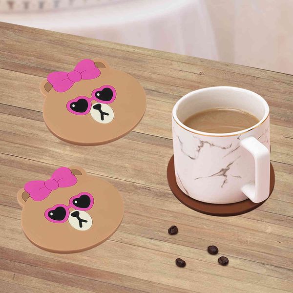 coaster,creative and bear cup cute placemat,soft mat, silicone,cartoon not easy to deform,good heat resistance
coaster,creative and bear cup cute placemat,soft mat, silicone,cartoon not easy to deform,good heat resistance