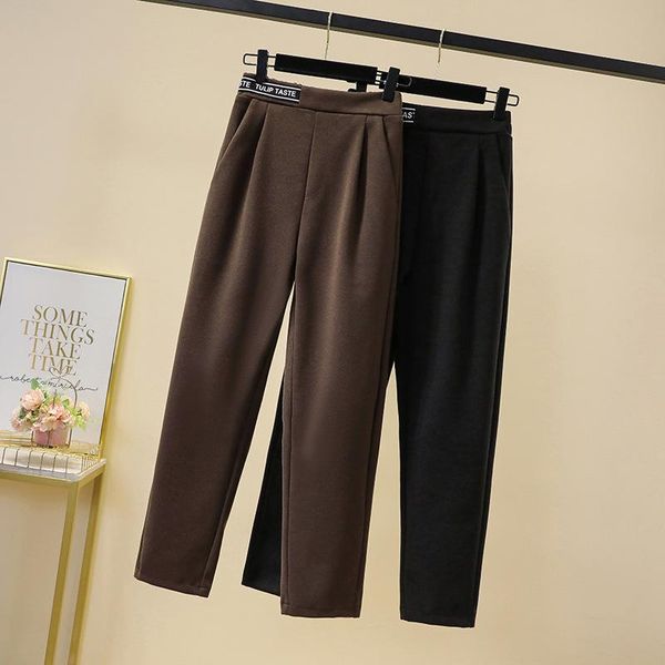 women's pants & capris 2021 winter 5xl plus size clothes streetwear joggers sweatpants high waisted suit bottoms for women, Black;white
women's pants & capris 2021 winter 5xl plus size clothes streetwear joggers sweatpants high waisted suit bottoms for women, Black;white