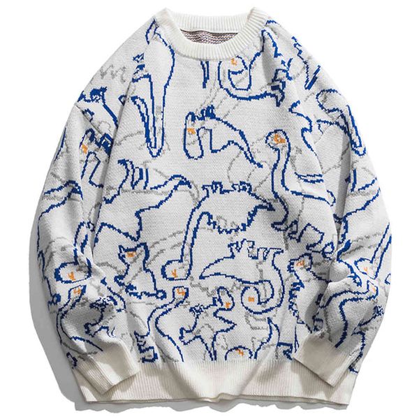men's sweaters male-made dinosaur sweater, casual, winter-released winter, round collar, hip hop sports clothes 1kkd, White;black
men's sweaters male-made dinosaur sweater, casual, winter-released winter, round collar, hip hop sports clothes 1kkd, White;black