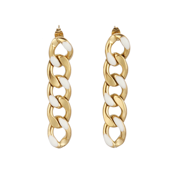 dangle & chandelier long chain earring cuban earrings stainless steel for women unusual punk color zircon jewelry, Silver
dangle & chandelier long chain earring cuban earrings stainless steel for women unusual punk color zircon jewelry, Silver