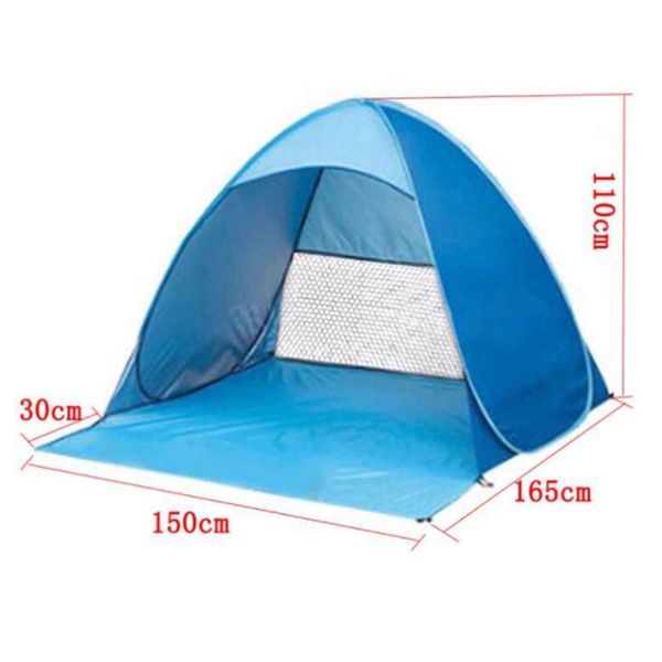 outdoor up tent, beach large size for 2-3 persons quick open sun uv protection tent 150x165x110cm tents and shelters
outdoor up tent, beach large size for 2-3 persons quick open sun uv protection tent 150x165x110cm tents and shelters