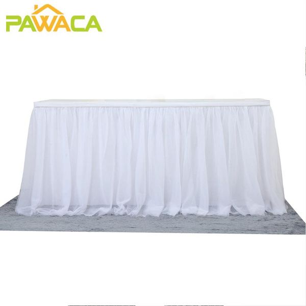 table skirt white rectangle 3 tiered tulle tutu stretch yarn tableware cloth wedding party decoration home decor
table skirt white rectangle 3 tiered tulle tutu stretch yarn tableware cloth wedding party decoration home decor