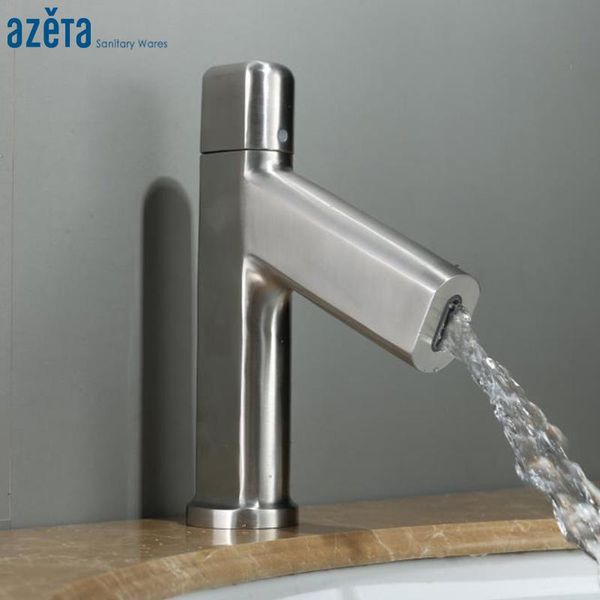 bathroom sink faucets azeta faucet brushed washbasin tap 304stainless steel basin single handle water mixer at6506bn
bathroom sink faucets azeta faucet brushed washbasin tap 304stainless steel basin single handle water mixer at6506bn