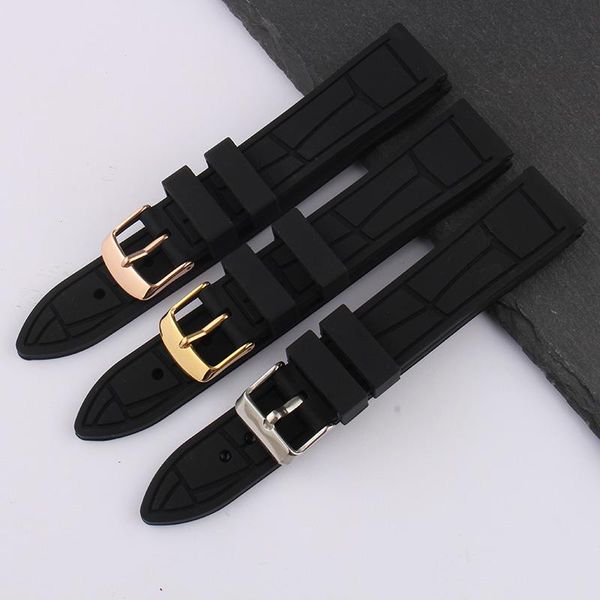 watch bands universal silicone strap 20mm 22mm 24mm black bamboo pattern rubber men's waterproof sports bracelet soft band, Black;brown
watch bands universal silicone strap 20mm 22mm 24mm black bamboo pattern rubber men's waterproof sports bracelet soft band, Black;brown