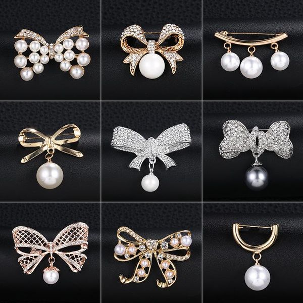 pins, brooches vintage pearl bowknot pin for women rhinestones designer jewelry christmas gift, Gray
pins, brooches vintage pearl bowknot pin for women rhinestones designer jewelry christmas gift, Gray