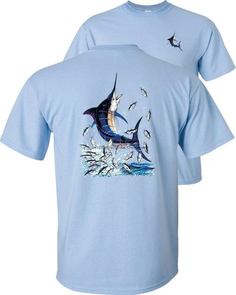 men's t-shirts blue marlin fishing t-shirt short and long sleeve t shirt, White;black
men's t-shirts blue marlin fishing t-shirt short and long sleeve t shirt, White;black