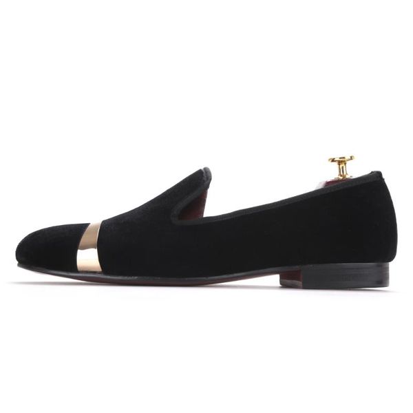 dress shoes four color style velvet men with buckle loafers smoking slipper italian, Black
dress shoes four color style velvet men with buckle loafers smoking slipper italian, Black