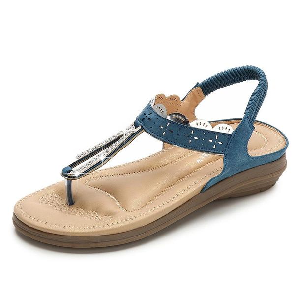 =summer women casual flats gladiator sandals shoes woman bohemia crystal flip flop retro beach, Black
=summer women casual flats gladiator sandals shoes woman bohemia crystal flip flop retro beach, Black