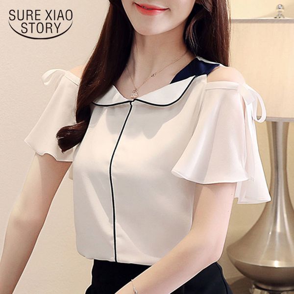 blusas mujer de moda off shoulder short sleeve shirts chiffon blouse women womens and blouses 4001 50 210417, White
blusas mujer de moda off shoulder short sleeve shirts chiffon blouse women womens and blouses 4001 50 210417, White