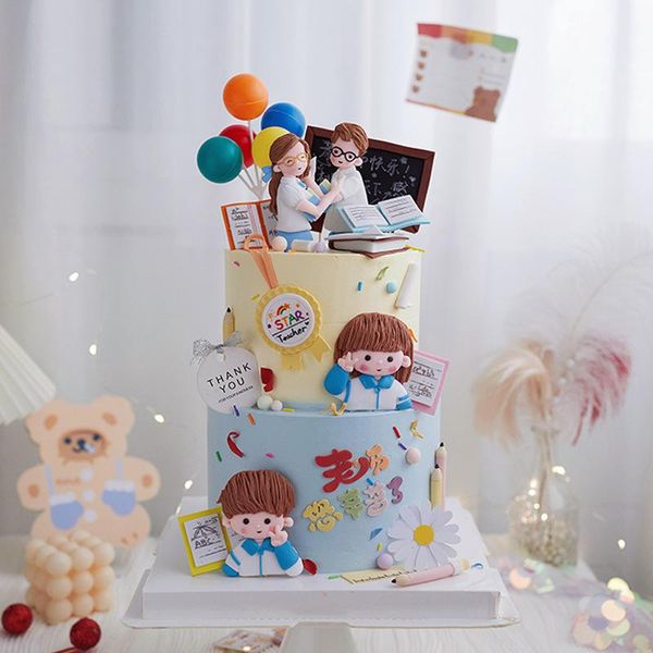 other festive & party supplies graduation student teacher's day baking cake decoration soft pottery teacher cute men women baby birthda
other festive & party supplies graduation student teacher's day baking cake decoration soft pottery teacher cute men women baby birthda
