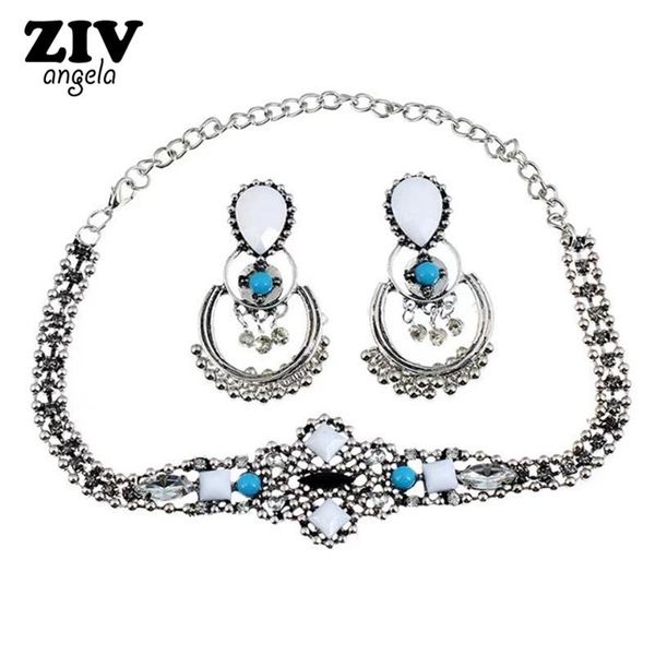 earrings & necklace luxury flower jewelry sets colorful crystal women brand maxi statement necklaces pendants vintage turkish, Silver
earrings & necklace luxury flower jewelry sets colorful crystal women brand maxi statement necklaces pendants vintage turkish, Silver