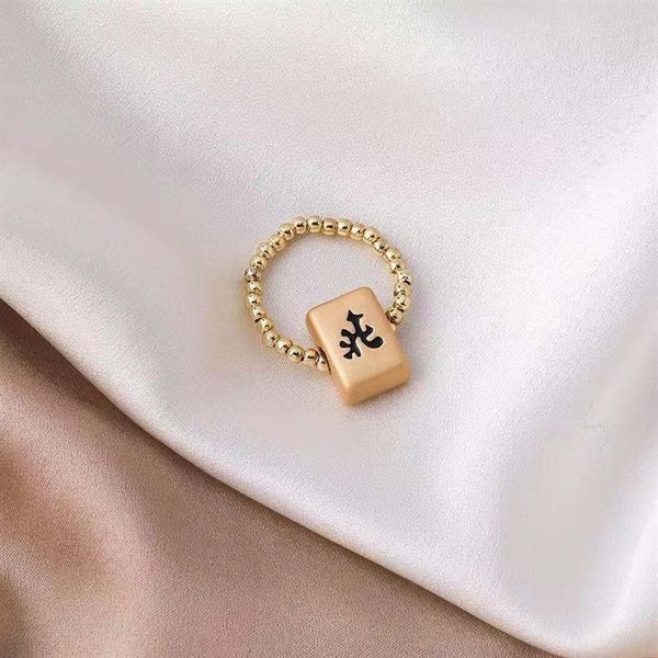 9wWR mahjong red rich female minority design fashion personality transfer index band s finger elastic national ringnet red ring, Silver
9wWR mahjong red rich female minority design fashion personality transfer index band s finger elastic national ringnet red ring, Silver
