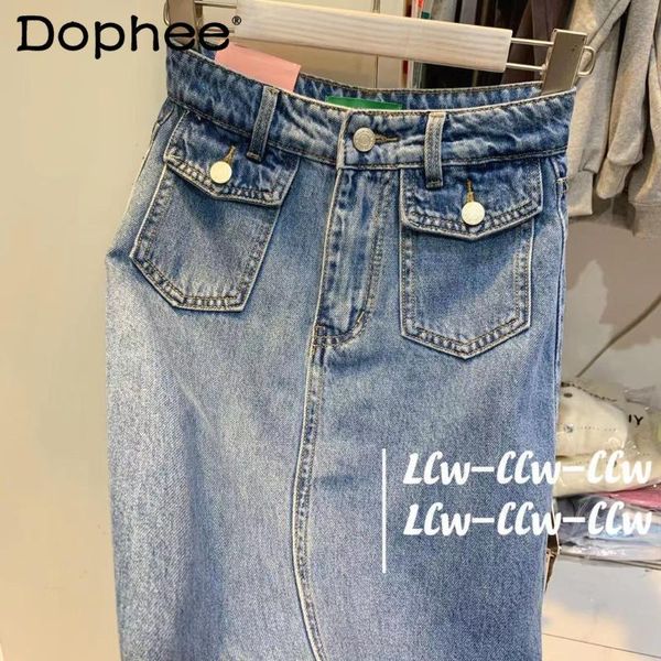 skirts denim skirt for women spring and summer korean style high waist tight slimming slit mid-length jean femme ol, Black
skirts denim skirt for women spring and summer korean style high waist tight slimming slit mid-length jean femme ol, Black