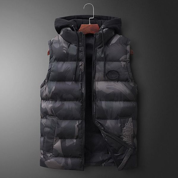 men's vests cotton padded hooded vest coats men thick warm waistcoats clothing winter casual down 7xl, Black;white
men's vests cotton padded hooded vest coats men thick warm waistcoats clothing winter casual down 7xl, Black;white
