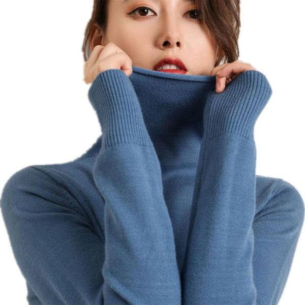 women's sweaters high-neck sweater women korean version of loose long-sleeved autumn and winter solid color bottoming shirt purplesweat, White;black 
women's sweaters high-neck sweater women korean version of loose long-sleeved autumn and winter solid color bottoming shirt purplesweat, White;black