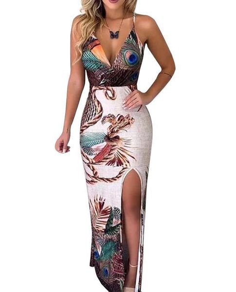 casual dresses european and american peacock feather print sling strap close-fitting dress women bandage, Black;gray
casual dresses european and american peacock feather print sling strap close-fitting dress women bandage, Black;gray