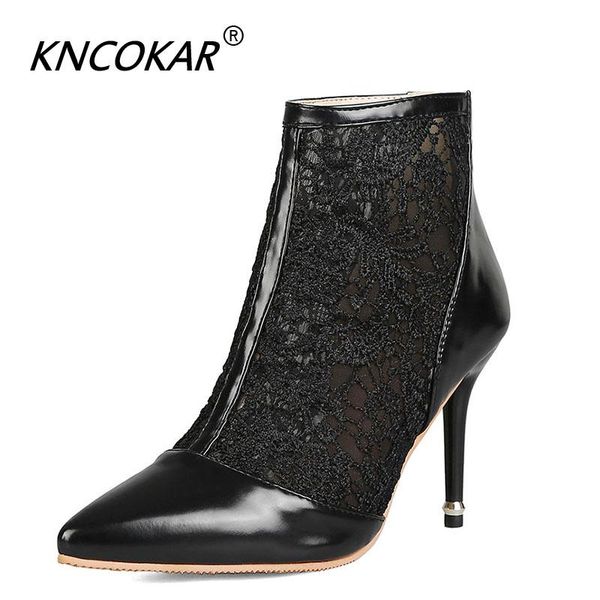 spring and summer lace high heel sandals ladies pointed stiletto extra large code 40-47 yard, Black 
spring and summer lace high heel sandals ladies pointed stiletto extra large code 40-47 yard, Black