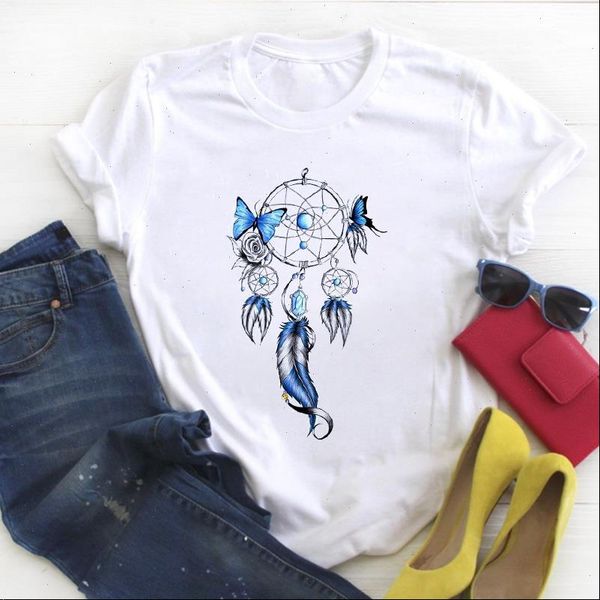 women vintage womens t shirt web cute print short sleeve fashion summer tee ladies female clothes graphic, White 
women vintage womens t shirt web cute print short sleeve fashion summer tee ladies female clothes graphic, White