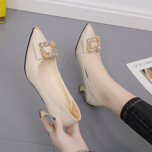 dress shoes luxury rhinestone pumps for women 2021 crystals buckle metal pointed toe 5cm 7cm high heel slip-on party wedding elegent, Black
dress shoes luxury rhinestone pumps for women 2021 crystals buckle metal pointed toe 5cm 7cm high heel slip-on party wedding elegent, Black