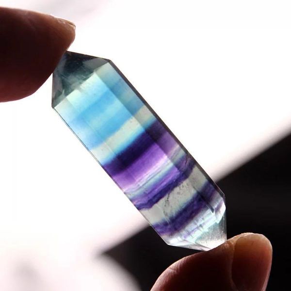 5cm-6cm natural rainbow fluorite quartz wand small size double terminal crystal point 500pc decorative objects & figurines
5cm-6cm natural rainbow fluorite quartz wand small size double terminal crystal point 500pc decorative objects & figurines