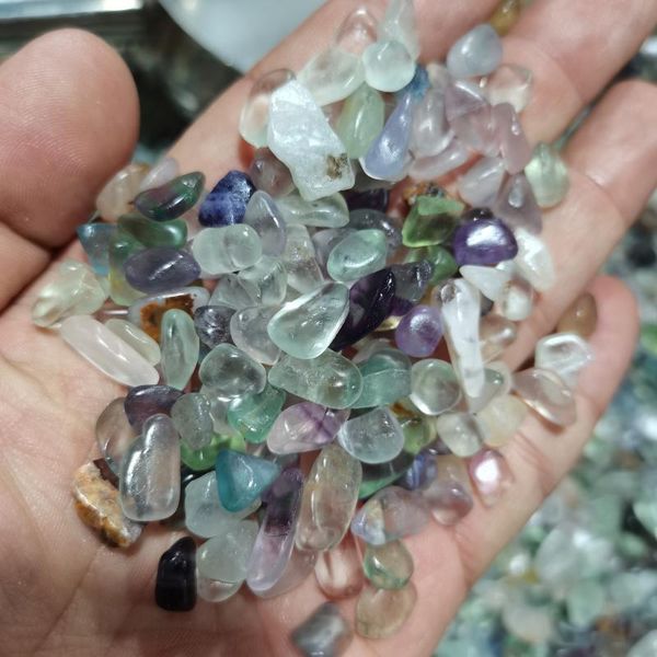 100g natural fluorite crystal stones mini rock mineral specimen healing chakra chip gemstone feng shui home decoration crafts decorative obj
100g natural fluorite crystal stones mini rock mineral specimen healing chakra chip gemstone feng shui home decoration crafts decorative obj