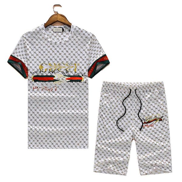 mens fashion tracksuits summer t shirts + shorts clothing sets with letters casual streetwear trend suits men breathable tees pants b-21, White;black
mens fashion tracksuits summer t shirts + shorts clothing sets with letters casual streetwear trend suits men breathable tees pants b-21, White;black