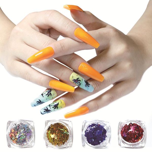 nail art decorations holographic glitter sequins fluorescent butterfly coconut shaped laser flake autumn design applique set gsp-154, Silver;gold
nail art decorations holographic glitter sequins fluorescent butterfly coconut shaped laser flake autumn design applique set gsp-154, Silver;gold