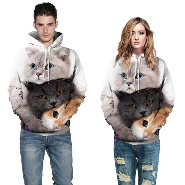 women's hoodies & sweatshirts women hoodie sweatshirt lion 3d print couple fall/winter cat hoody loose long-sleeved hooded baseball uni, Black
women's hoodies & sweatshirts women hoodie sweatshirt lion 3d print couple fall/winter cat hoody loose long-sleeved hooded baseball uni, Black