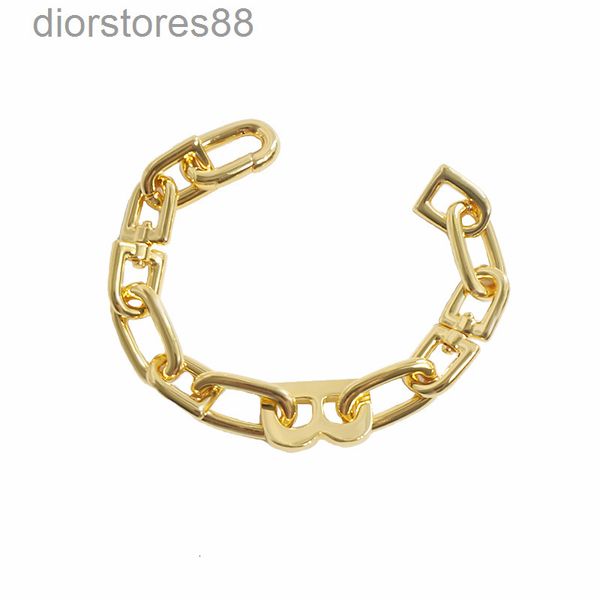 bangles bracelet 562021 fashion letter b thick chain copper plated 18k gold two color suit, Black
bangles bracelet 562021 fashion letter b thick chain copper plated 18k gold two color suit, Black