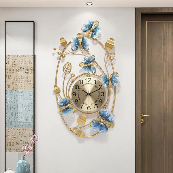 wall clocks modern design metal clock oval style the butterfly decration home decor living room mute
wall clocks modern design metal clock oval style the butterfly decration home decor living room mute