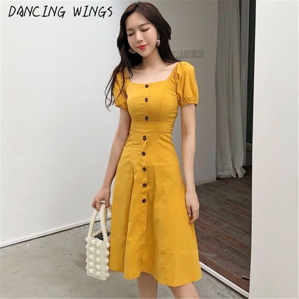 casual dresses dancing wings summer short sleeved elegant single-breasted yellow dress for women j29n, Black;gray
casual dresses dancing wings summer short sleeved elegant single-breasted yellow dress for women j29n, Black;gray