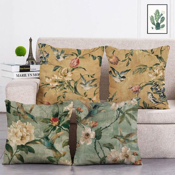 vintage flower birds cushion cover romantic paris valentine's day floral pillow linen cotton sofa couch throw pillows t109 cushion/deco
vintage flower birds cushion cover romantic paris valentine's day floral pillow linen cotton sofa couch throw pillows t109 cushion/deco