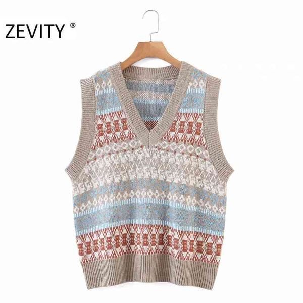 zevity women preppy style v neck patchwork plaid print knitting sweater lady retro waistcoat pullover chic vest jumper s467 210419, White;black
zevity women preppy style v neck patchwork plaid print knitting sweater lady retro waistcoat pullover chic vest jumper s467 210419, White;black