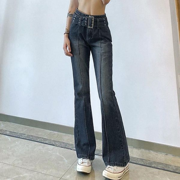 women's jeans flare women straight pants wide denim trousers female trendy aesthetic grunge bell bottom belt gothic punk streetwear chi, Blue
women's jeans flare women straight pants wide denim trousers female trendy aesthetic grunge bell bottom belt gothic punk streetwear chi, Blue