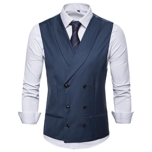 men's vests 9698 clothing casual solid colorl british style double-breasted suit vest, Black;white
men's vests 9698 clothing casual solid colorl british style double-breasted suit vest, Black;white