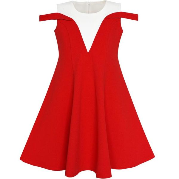 girl's dresses girls dress red white cold shoulder color contrast holiday 2021 summer princess wedding party kids clothes size 5-12, Red;yellow
girl's dresses girls dress red white cold shoulder color contrast holiday 2021 summer princess wedding party kids clothes size 5-12, Red;yellow