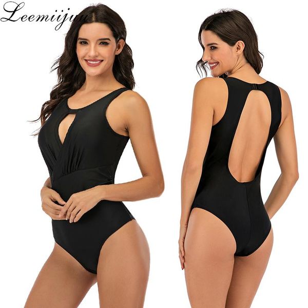 one-piece suits leemiijuu 2021 one piece swimsuit black solid color swimwear women bathing suit beach backless monokini female
one-piece suits leemiijuu 2021 one piece swimsuit black solid color swimwear women bathing suit beach backless monokini female