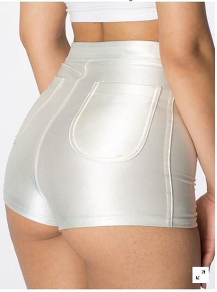 high waist disco cross pants women short shiny stretch american apparel ants, White;black
high waist disco cross pants women short shiny stretch american apparel ants, White;black