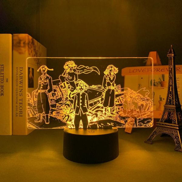 night lights led light anime tokyo revengers for kids bedroom decoration birthday gift room decor desk manga 3d lamp
night lights led light anime tokyo revengers for kids bedroom decoration birthday gift room decor desk manga 3d lamp