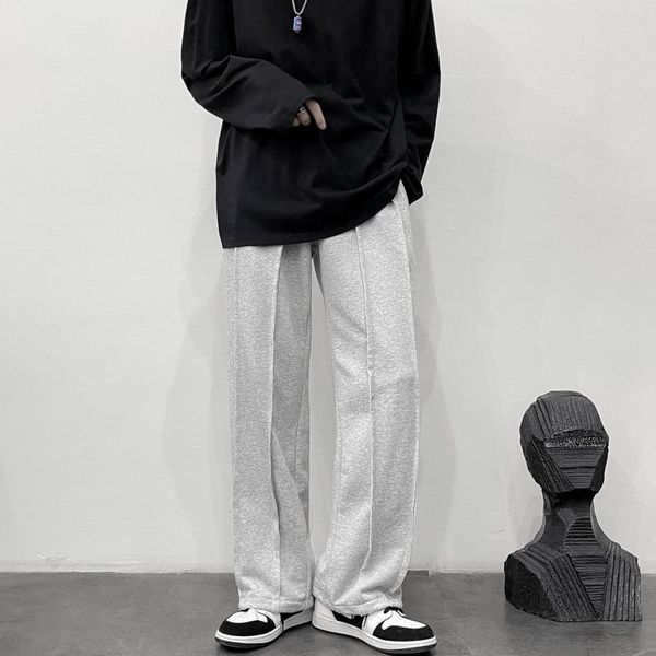 men's pants autumn cotton sweatpants fashion black/gray casual men streetwear loose straight wide leg mens trousers m-2xl
men's pants autumn cotton sweatpants fashion black/gray casual men streetwear loose straight wide leg mens trousers m-2xl