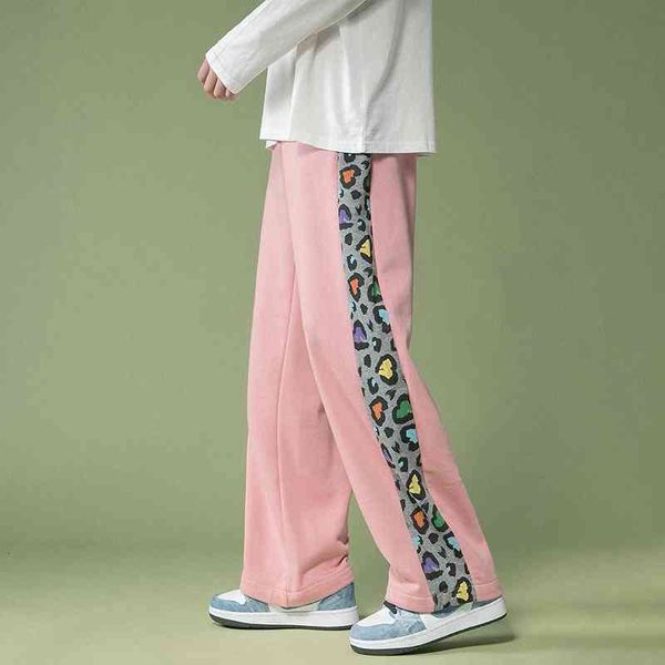 men's pants spring straight loose sports men fashion printed patckwork casual couple all-match trousers pink/black/blue 7gdn
men's pants spring straight loose sports men fashion printed patckwork casual couple all-match trousers pink/black/blue 7gdn