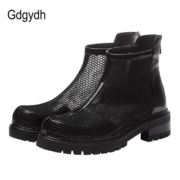 boots gdgydh classic black leather air mesh women summer lady breathable shoes ankle thick heel back zipper
boots gdgydh classic black leather air mesh women summer lady breathable shoes ankle thick heel back zipper