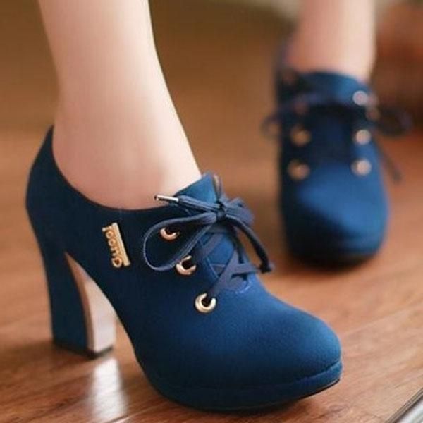 dress shoes women high heels half short ankle boots fashion trend casual lace up womens platform, Black
dress shoes women high heels half short ankle boots fashion trend casual lace up womens platform, Black