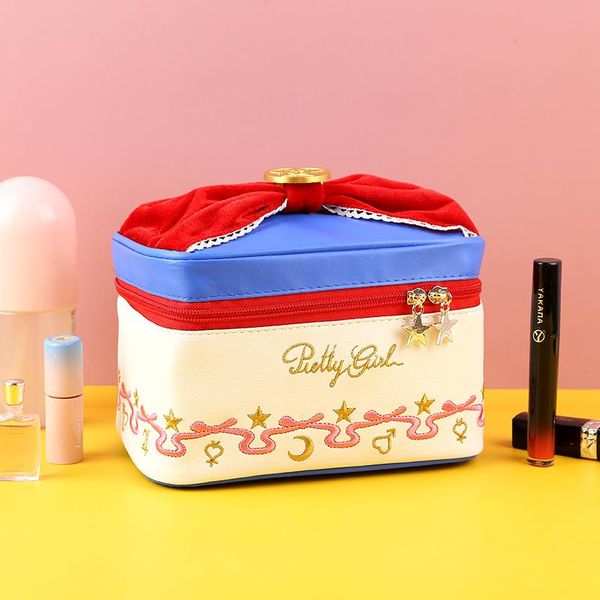 ladies cosmetic bag european and american fan cute portable large capacity sailor moon same style organizer of cosmetics bags & cases
ladies cosmetic bag european and american fan cute portable large capacity sailor moon same style organizer of cosmetics bags & cases